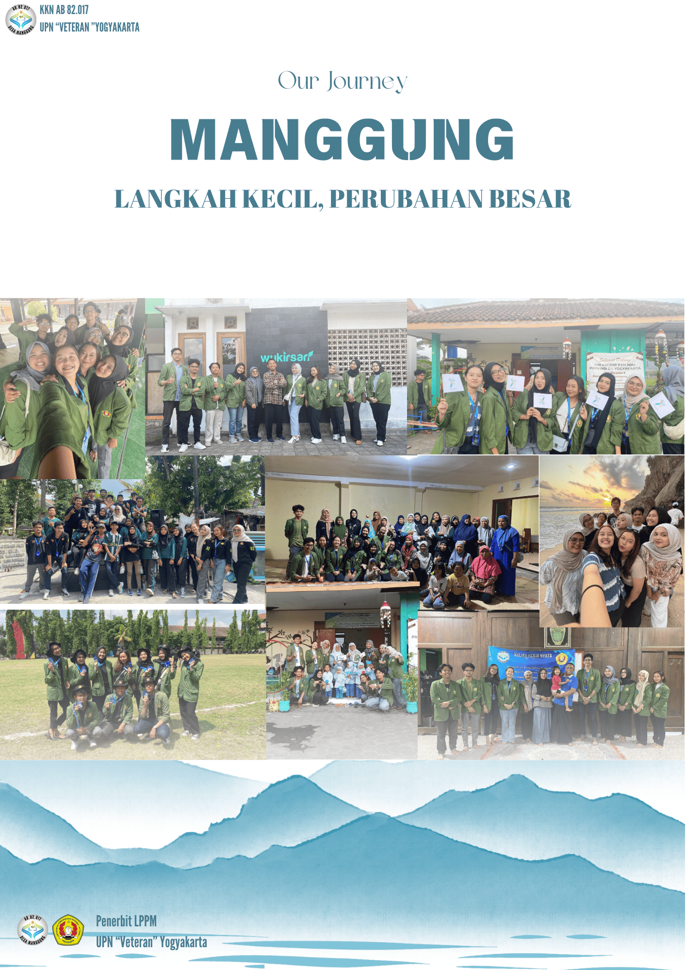 Cover Buku Our Journey Manggung: Langkah Kecil, Perubahan Besar